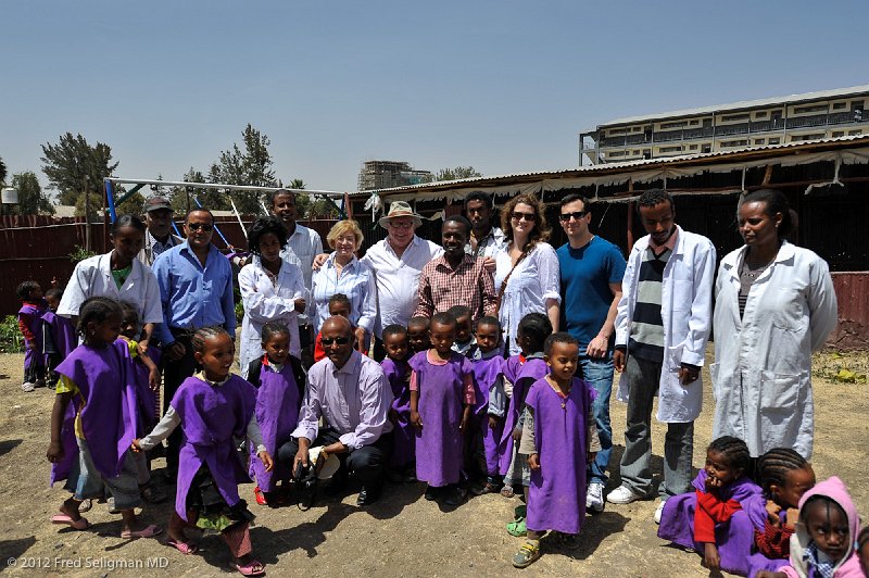 20120327_110600 Nikon D3 2x3.jpg - Some of the children with members of the US ESRI delegation